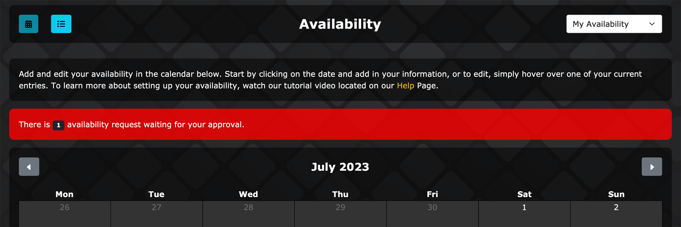 Availability